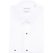 Suitable Smoking Overhemd Wit Slim-Fit