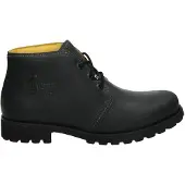 Panama jack Bota Panama leren veterboots zwart male | Maat: 42