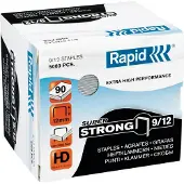 Rapid 9/12 Mm X5000 Super Strong Galvanized Staples Zilver Kinderen