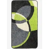 Bonprix Badmat met kleurrijke print maat douchemat halfrond 50/80cm