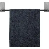 QUVIO Handdoekhouder - RVS - 9 x 45 x 6 cm - Zilver