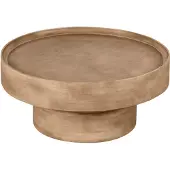 Lewis & Loft Salontafel Luus - FSCmangohout - Rond ⌀80 - Naturel mat