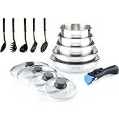 Arthur Martin set 15 stuks zilver