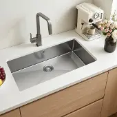 Vevor Inbouwspoelbak met één kom
