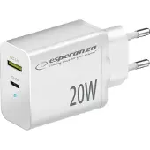 Esperanza EZC105W netadapter, 20W, wit