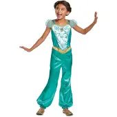 Disguise DISNEY Prinses - ALADDIN, Jasmine jurk Classic , Maat XS (3T-4T jaar), Meisjes