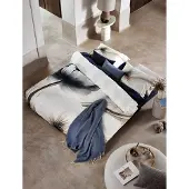 Vandyck Dekbedovertrek Saffira Cream Tan Satijn-200 x 200 / 220 cm | 2-Persoons