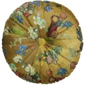Beddinghouse Sierkussen Boule de Fleurs Gold (40 cm)