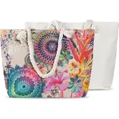 Hip Strandtas Maelli - multi 43x60cm