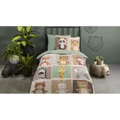 Pure Kinder Dekbedovertrek Microvezel Ranger - multi 140x200/220cm