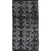 Cawö Douchelaken Noblesse Elegance Allover Black