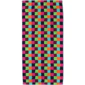 Cawö Badlaken Lifestyle Cube Karo Multicolour