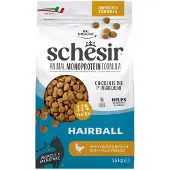 Schesir 6x Monoproteïne Kattenvoer Droog Hairball Kip 1,5 kg