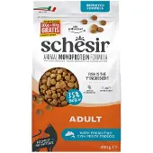 Schesir Monoproteïne Promo Kattenvoer Droog Vis 400 Gr