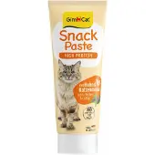 GimCat 8x Snackpasta Kip & Kattenkruid 75 Gr