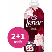 Lenor 2+1 Gratis: Wasverzachter Jasmijn & Rose De Mai 55 Wasbeurten 1155 Ml
