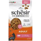 Schesir 6x Monoprotein Kattenvoer Droog Ham 1,5 kg