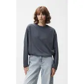 Catwalk junkie Tuck In Long Sleeve Carbon Size: 42 | Long-Sleeved Tops Outlet | Dames | Grijs