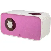 Trixie - Speelbox Merle - Vierkant - Vilt - Zand/Roze - 58X27X29 cm