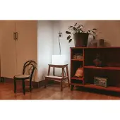 Newgarden Cuby sfeerlamp kubus hoogte 20cm, wit / opaal, Kunststof, Modern