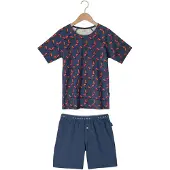 Claesen's Jongens Ondergoed & Nachtkleding Pyjama - Donkerblauw - Maat 104