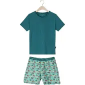 Claesen's Jongens Ondergoed & Nachtkleding Pyjama - Mint - Maat 140