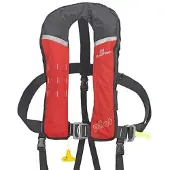 PLASTIMO Pilot 290 Hydrostatic Life Jacket Rood,Zwart
