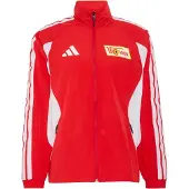 Adidas Trainingsjack 'Union Berlin Anthem' geel / oranjerood / wit