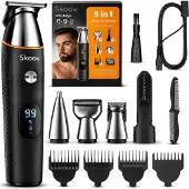 Skoov UltraEdge Trimmer - Scheerapparaat - Voor Gezicht & Lichaam - zwart