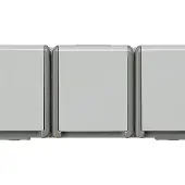Siemens 5UB4731 Wandcontactdoos met randaarde Delta Grijs Schakelmateriaal 1 stuk(s)