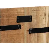 vidaXL Hoofdbord 120 cm massief acaciahout