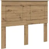 vidaXL Hoofdbord Artisan Eik Geconstrueerd hout