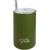 Frank Green Drinkbeker Iced Coffee Cup Khaki 425 ml