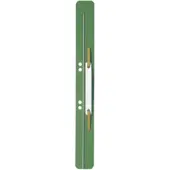 Leitz Heftstreifen, 35 x 310 mm, PP-Folie, grün Lochung: 60-80 mm