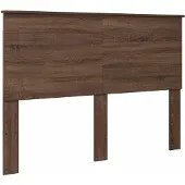 vidaXL Hoofdbord Bruine eik 100 cm Geconstrueerd hout