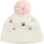 Next Gebreide babymuts met pompon