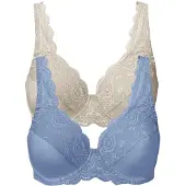 Bonprix Beugel bh met sierlijk kant (set van 2) maat 90