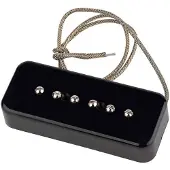 Lollar 10301-111311 Single Coil Pickup - P-90 Soapbar brug, zwart