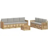 Syfax Sofa-Sets Massief Acaciahout