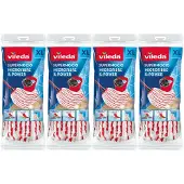 Vileda 4x Super Mocio Microvezel & Power Navulling