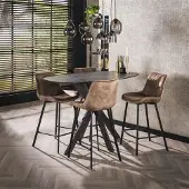 Emob Bartafel Mariola 140x80 cm-zwartbruin