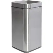 MAUL 9502594: afvalcontainer, MAULprime, 25 liter, roestvrij staal, open model