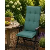 Madison Tuinstoelkussen hoge rug 50x123 cm Panama sea light blue