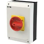 Eaton P3-63/I4/SVB/N Onderhoudsschakelaar Voor bodembevestiging, Vergrendelbaar 690 V Rood 1 stuk(s)
