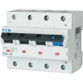 Eaton 80A 3P+N Aardlekautomaat C-Characteristic 25kA - 211803