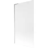 Mexen Next L badwand 1-delig 100 x 150 , matglas, chroom - 895-100-000-03-30-01