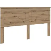 vidaXL Hoofdbord Artisan Eik Geconstrueerd hout