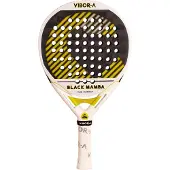 Vibor-A Black Mamba Evo Pro Padel Racket Transparant