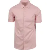 Desoto Deoto hort leeve Jerey Overhemd Roze