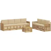 Syfax Sofa-Sets Massief Acaciahout